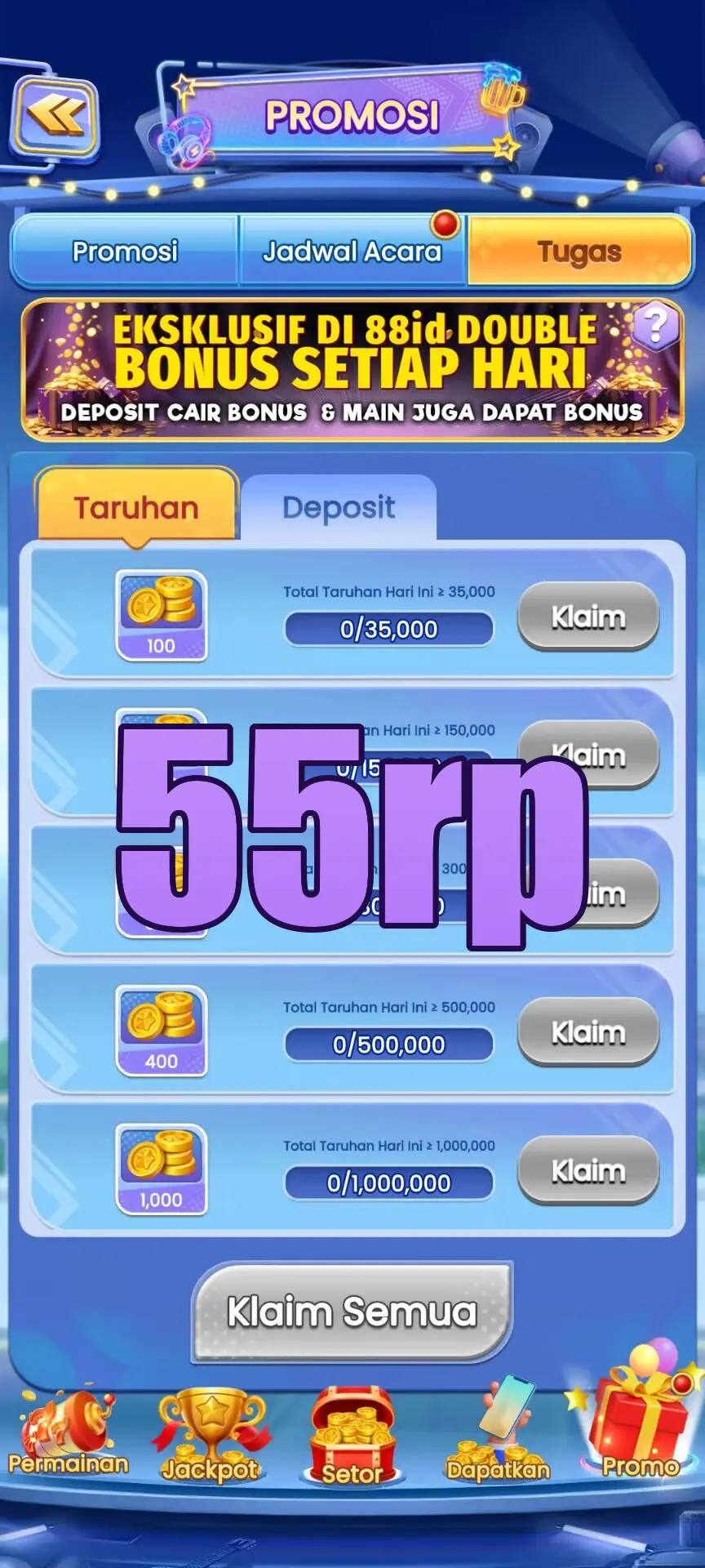 55rp Masuk